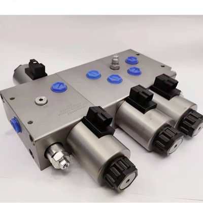 Bloque de maniobras de válvulas de solenoide hidráulico