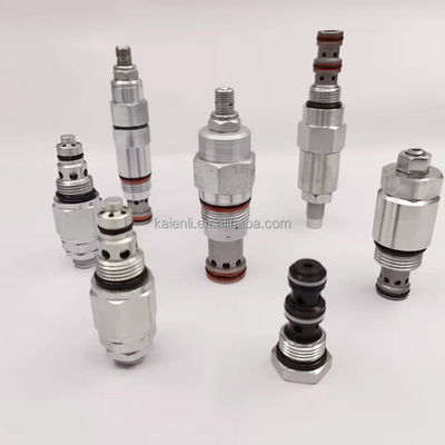 Válvula de solenoide de cartucho con válvula de corte de control de aceite de 3 vías de 2 posiciones