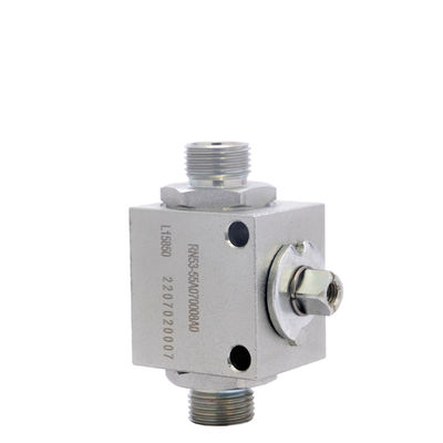 Válvula de bolas de control de flujo hidráulico 12V de dos vías Válvulas de bolas de alta presión