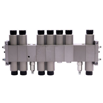 Válvula de flujo de manivela de solenoide hidráulico proporcional