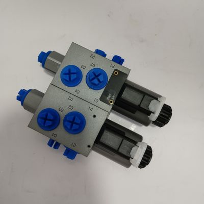 Válvula hidráulica industrial de 6 vías de 2 posiciones de 315 bar