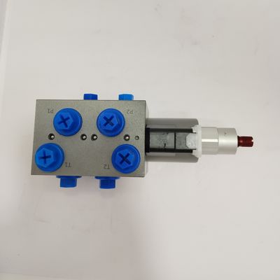 K28DCF08-10-210-27ER válvula de control de solenoide hidráulico de 27V válvulas de solenoide de acero de 8 vías