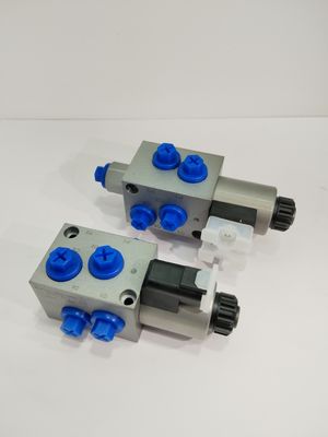 K28DCF08-10-210-27ER válvula de control de solenoide hidráulico de 27V válvulas de solenoide de acero de 8 vías