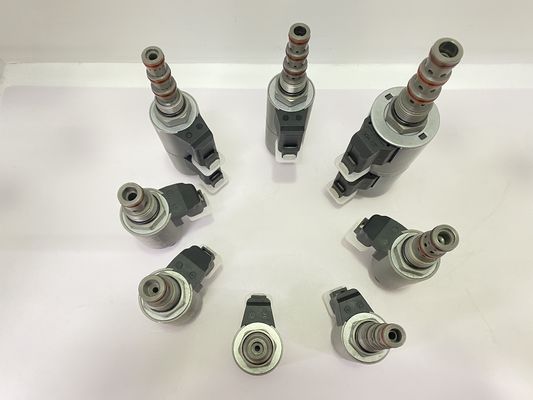 Válvula de solenoide de cartucho con válvula de corte de control de aceite de 3 vías de 2 posiciones