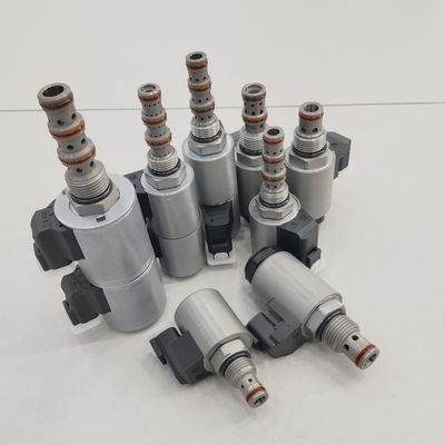 KSV10-40-0-N válvula de solenoide hidráulica de 2 posiciones de 4 vías doble bobina de control de encendido / apagado