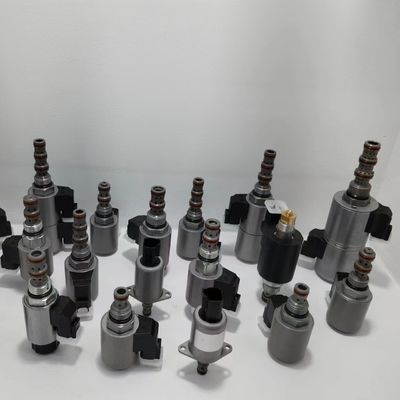 4 puerto 3 posición central cerrada válvula de solenoide 12V controles de encendido / apagado