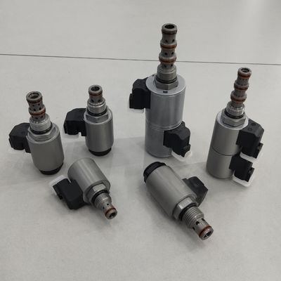 Válvula electromagnética hidráulica de 4 puertos