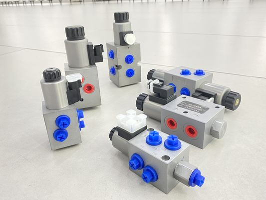 Válvula de solenoide de posición 2 de 6 vías con conector ER / DG