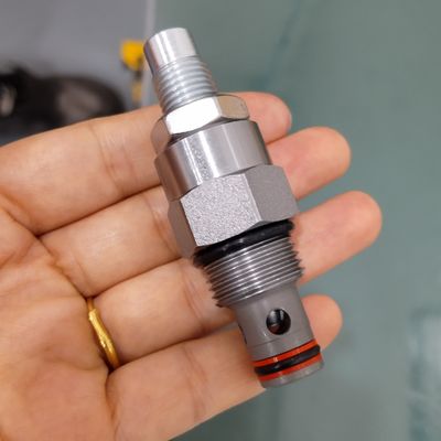 Válvula de seguridad hidráulica personalizada con hexágono o válvula de alivio de presión ajustable
