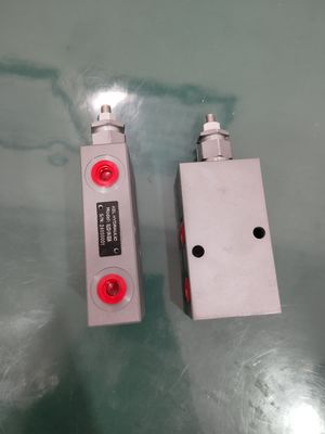 con aleación de zinc níquel 30L 60L 95L válvula hidráulica sobrecentrada, válvula de contrapeso de tipo único VBSO