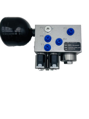 Válvula piloto de excavadora de solenoides OEM Válvula piloto hidráulica Manifold de suministro de aceite para la fabricación de gran tamaño