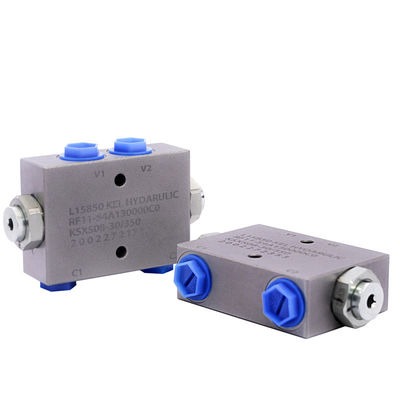 KLCD G3/4DE-A válvula de equilibrio sobrecentral hidráulica válvula de control piloto hidráulica de doble cartucho de acero